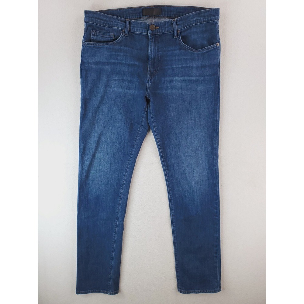 J Brand Jeans Mens 38x34 Blue Tyler Slim Straight Stretch Denim Pants Medium